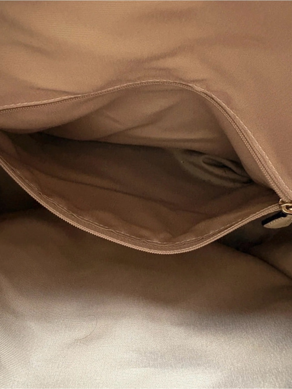 Coach Pebbled Leather Hobo in Blush with Black Trim - Picture 10 of 16